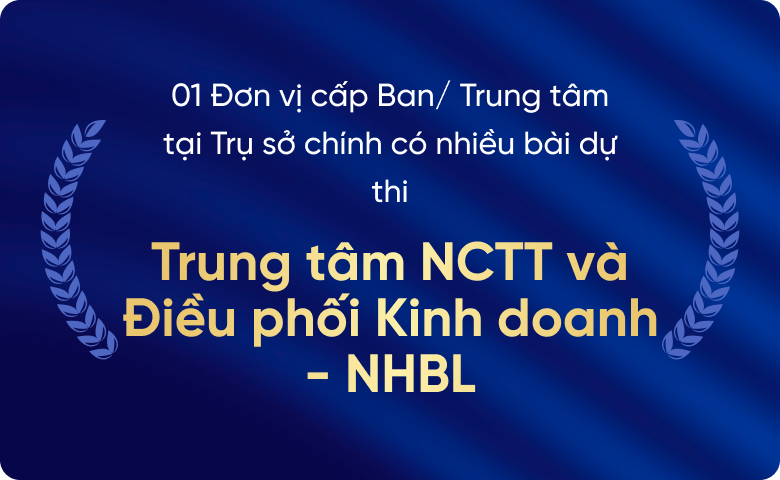Trung tâm NCTT và Điều phối Kinh doanh - Khối NHBL